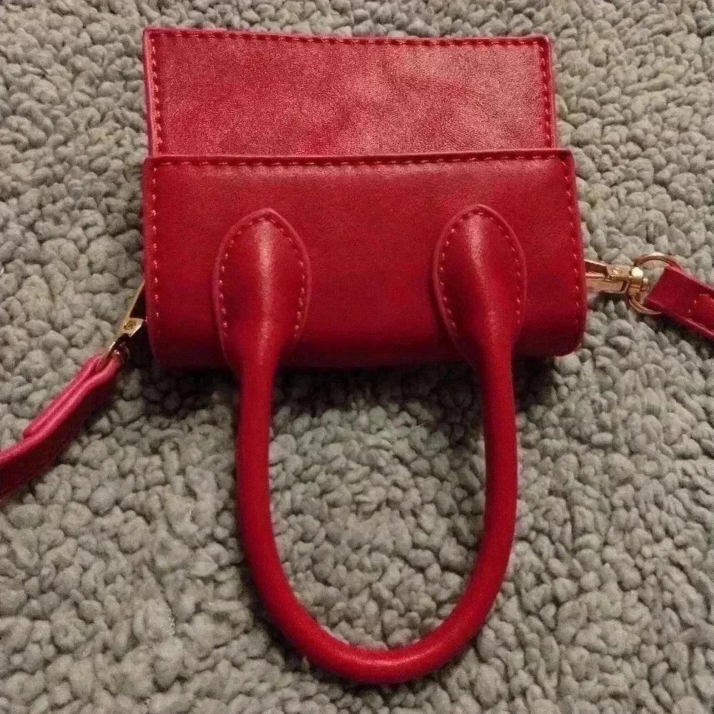 New mini flap designer bag pvc